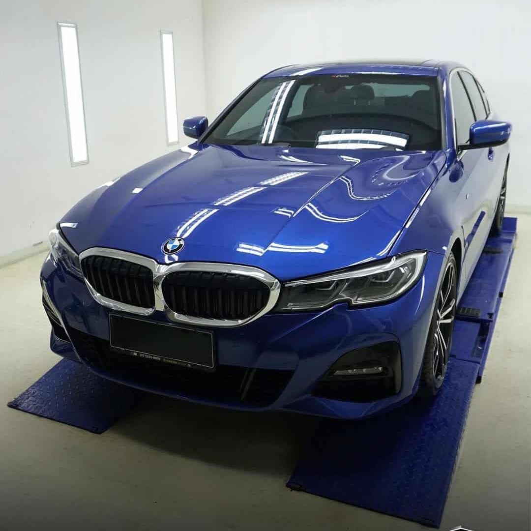BMW 330i after Renew ceramic spray coating by System X Indonesia.Info paket dan pengerjaan hubun (3)