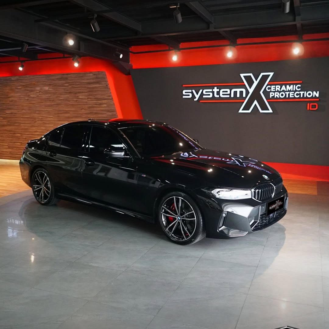 BMW 330i hyper gloss coating, Pro Premium package by System X Indonesia.Untuk reservasi dan info (4)