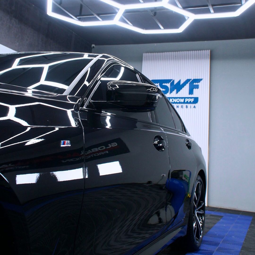 BMW 330i ini sudah terlindungi sempurna dengan PPF by GSWF, pilihan paint protection film berkua (3)