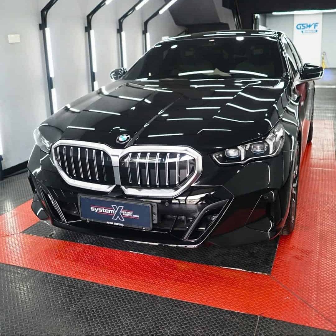 BMW 520i coating Pro Ultimate Package by System X.Tunggu apa lagi, proteksi sekarang mobil anda
