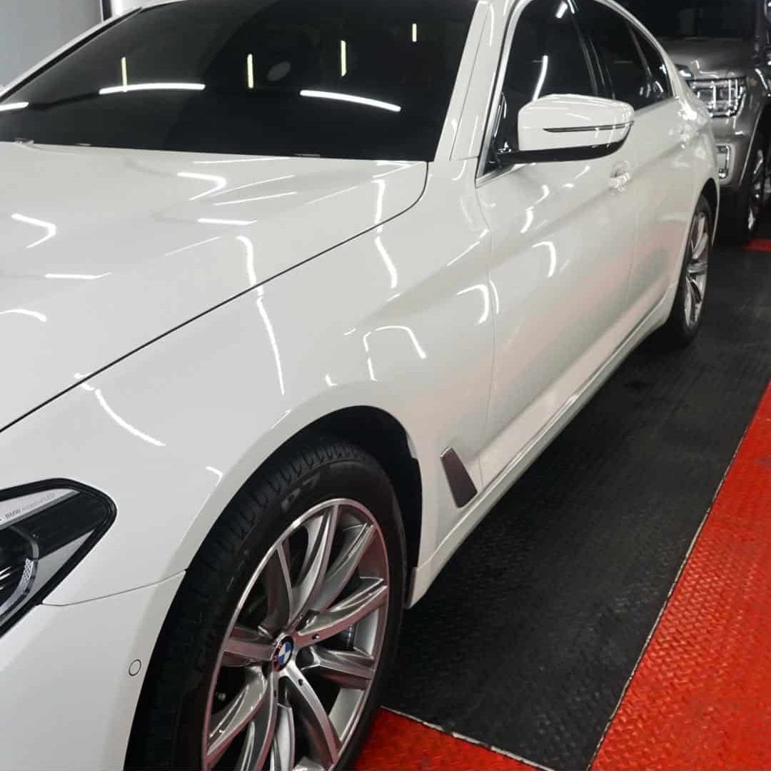 BMW 520i protected by System X Ceramic Protection Pro Ultimate Package. Premium wash _Paint corr (1)