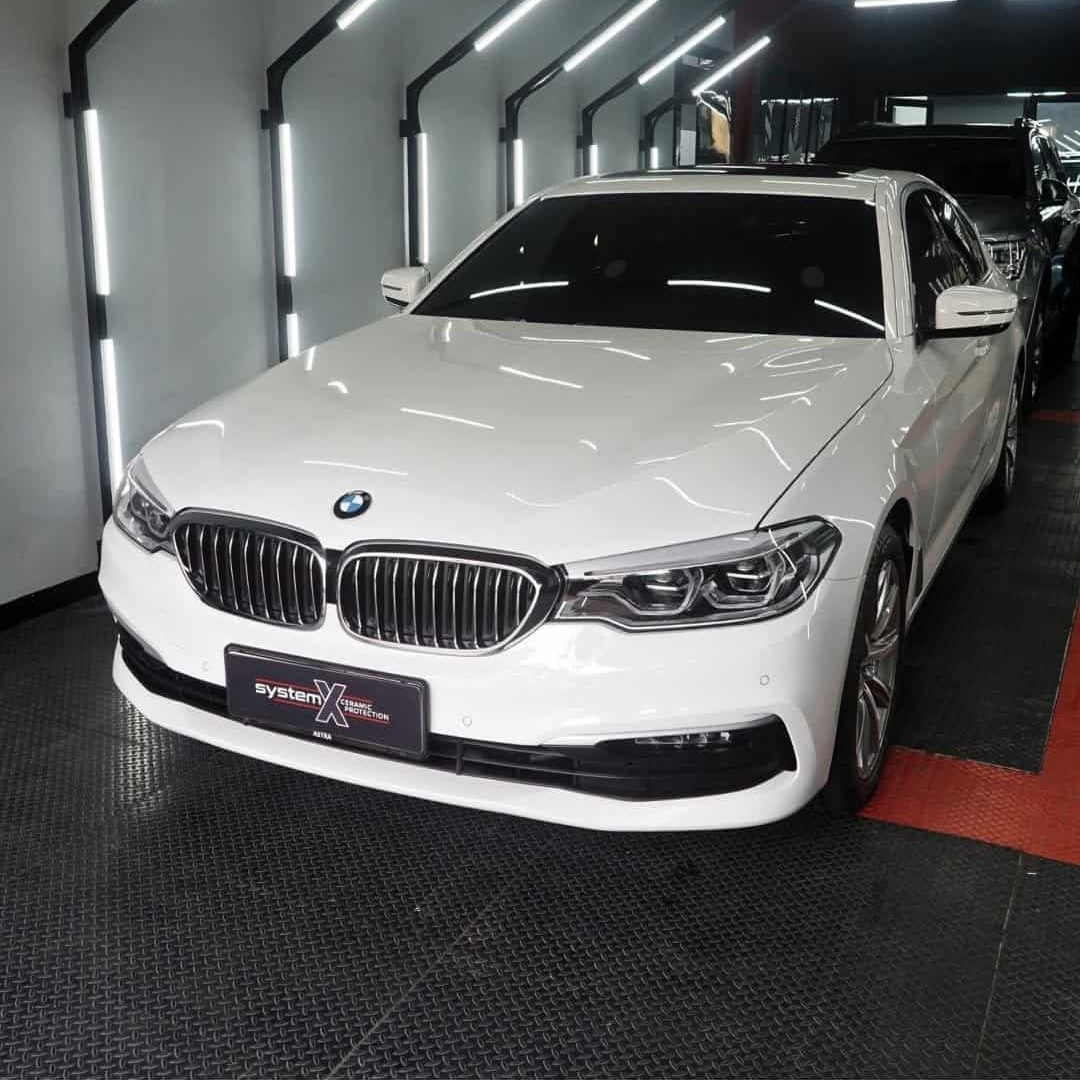 BMW 520i protected by System X Ceramic Protection Pro Ultimate Package. Premium wash _Paint corr