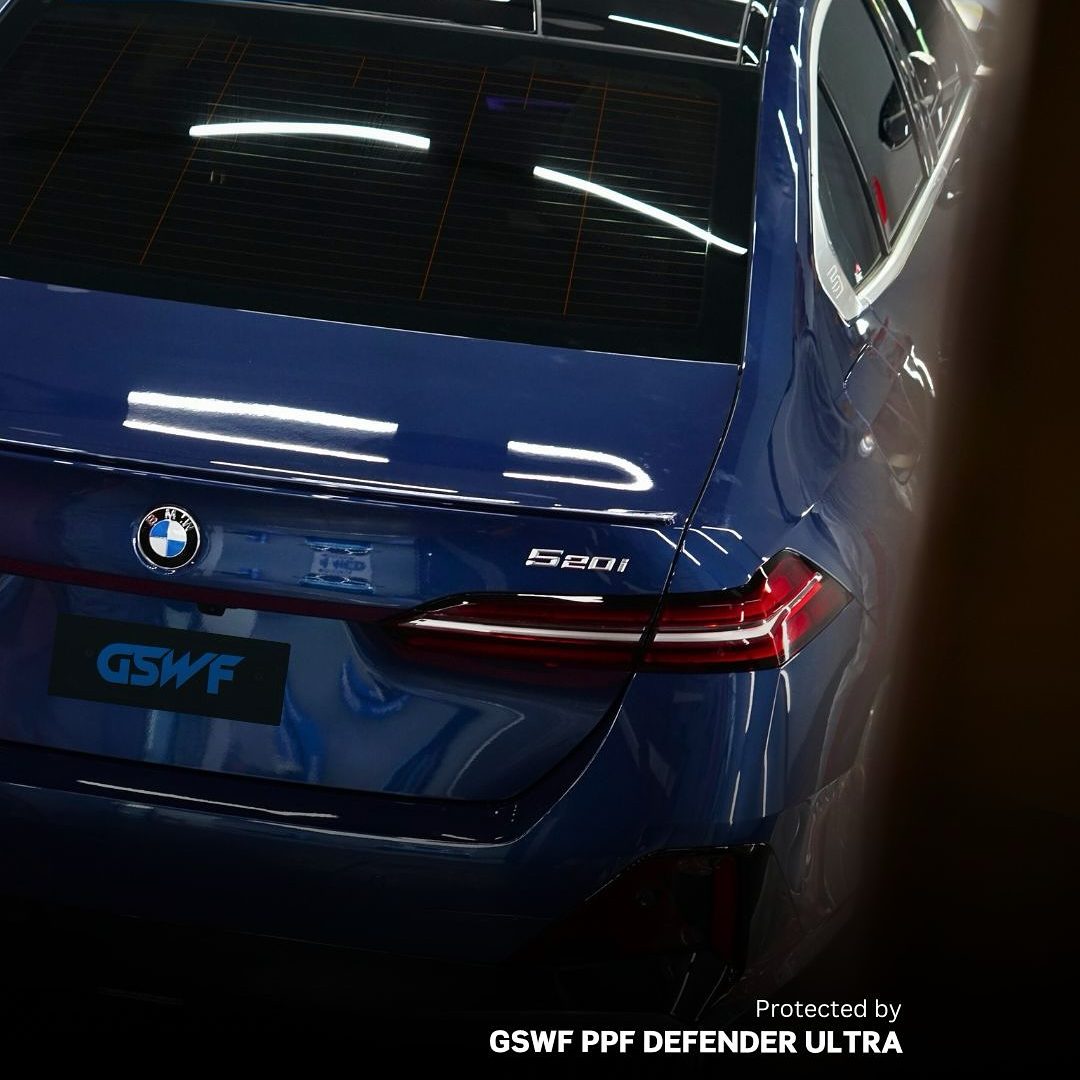 BMW 520i telah terproteksi dengan PPF by GSWF Defender Ultra! 🔥Dengan proteksi maksimal dan pem