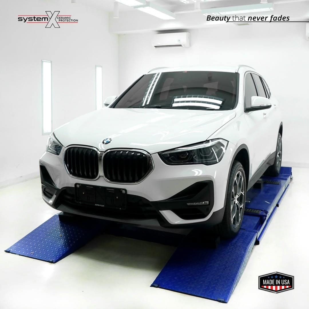 BMW X1 After Coating by System X Ceramic Protection.Mobil jadi makin cakep dan terlindungi denga (1)