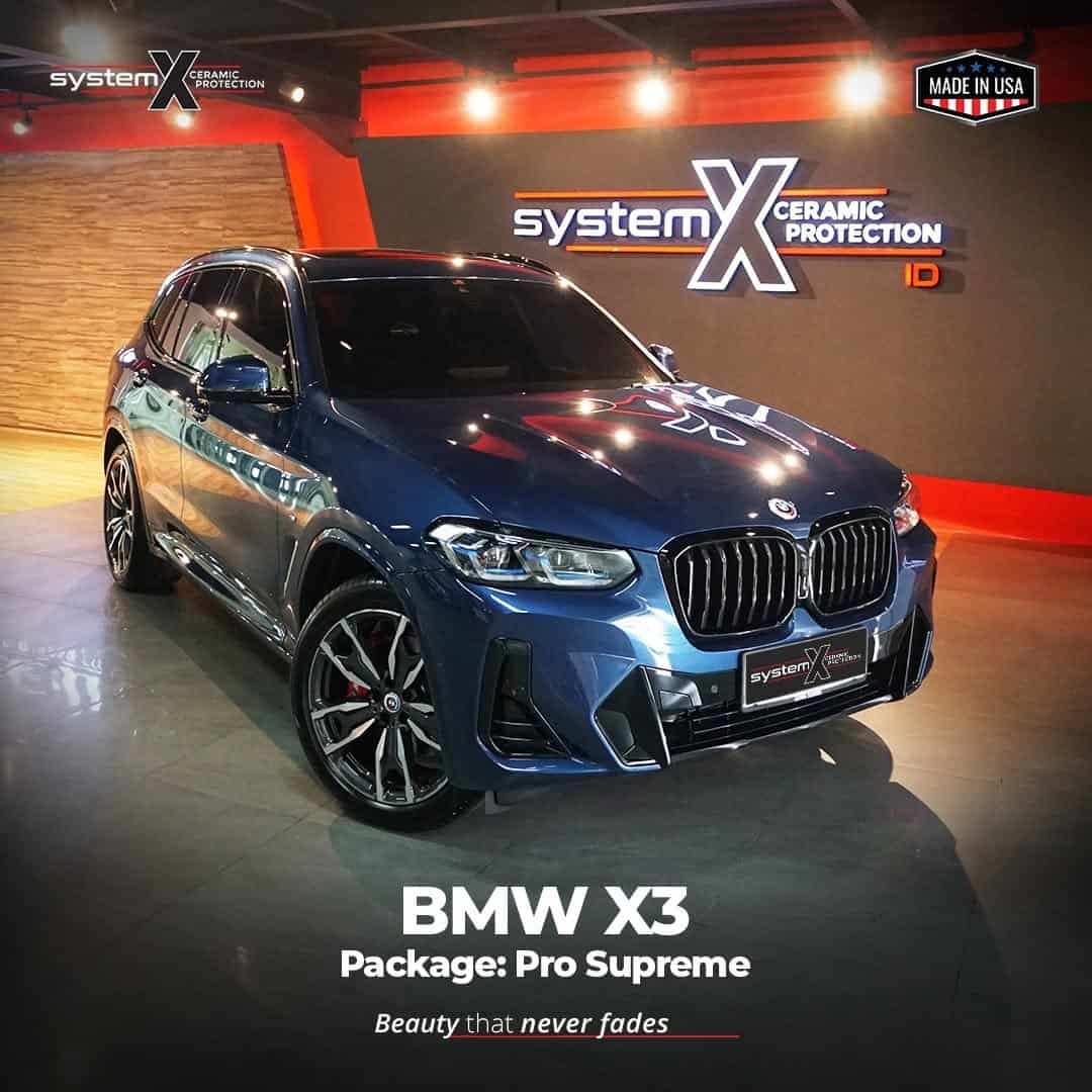 BMW X3 After Coating by System X Ceramic Protection.Eksterior dan Interior jadi lebih terawat da (1)