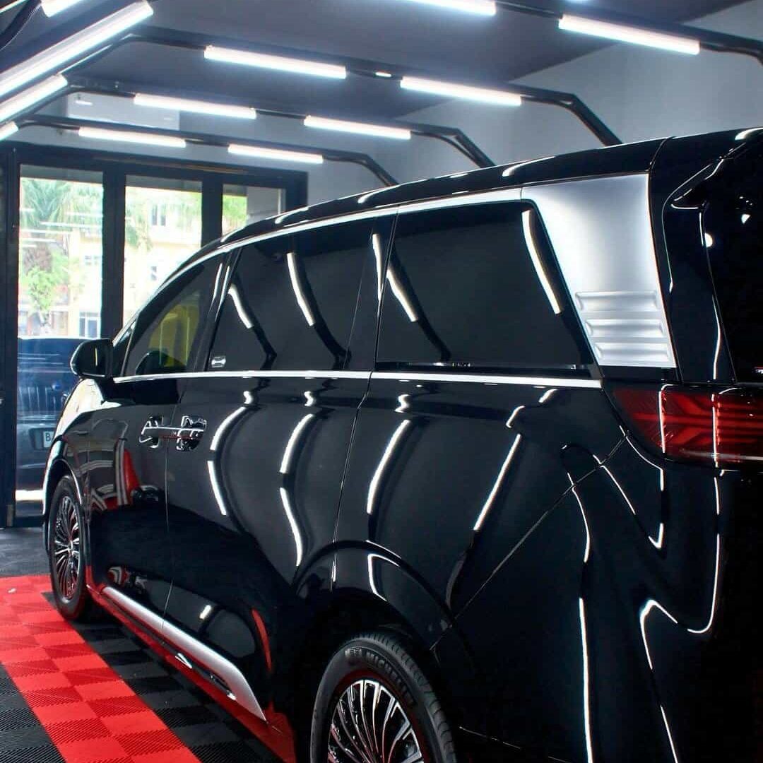 Denza D9 yang sudah terlindungi maksimal oleh System X Ceramic Protection!✅ Eksterior Coating by (1)