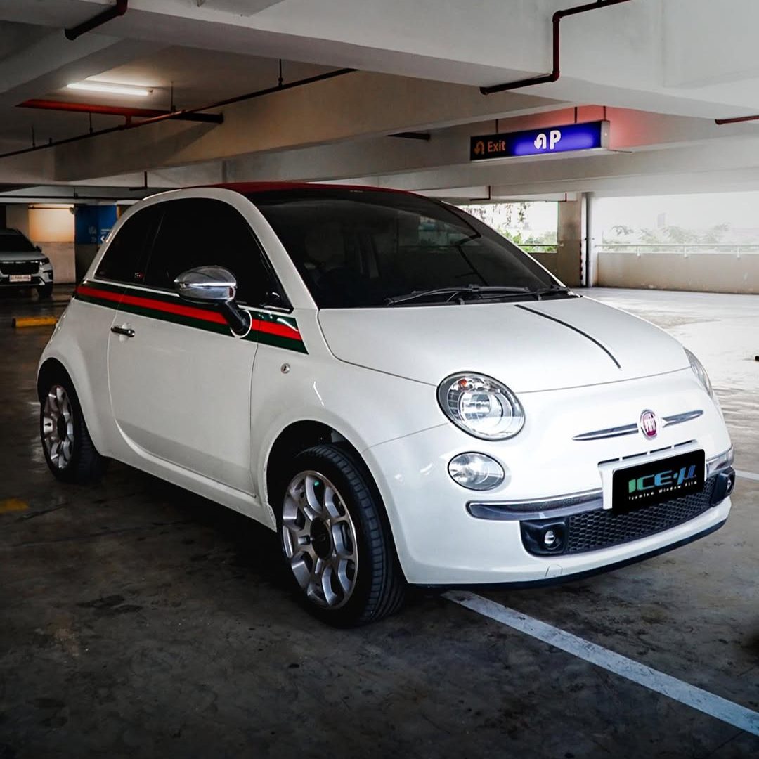 Fiat 300 Setelah dipasang kaca film ICE-µ Premium Window Film ✨✅ Depan CT40 (Kegelapan 40_)✅ Sam (2)