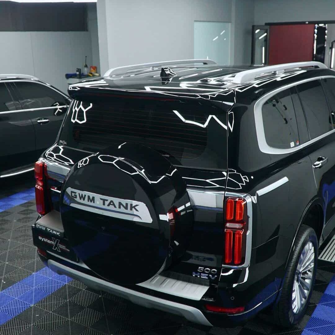 Hasil Coating by System X pada GWM Tank 500! Terlihat semakin gagah dan elegan, GWM Tank 500 ini (1)