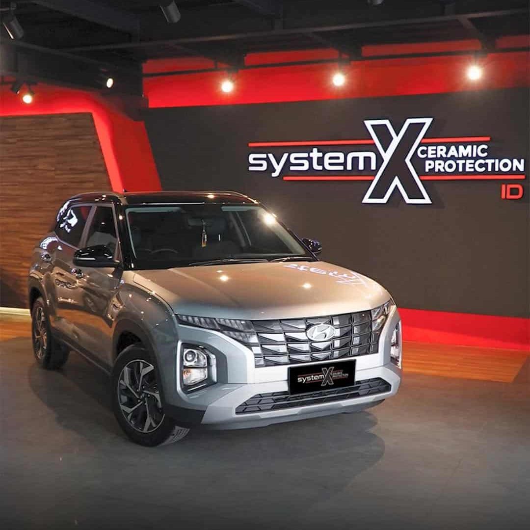 Hyundai Creta My Own after coating by Sytem X Indonesia.Tertarik coating di System X Info paket