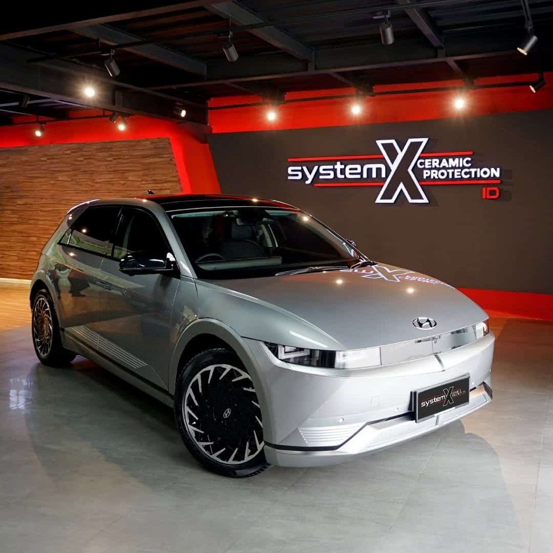 Hyundai Ionic 5 Coating by System X Ceramic Protection, Diamond Package ✨Mobil jadi makin cakep