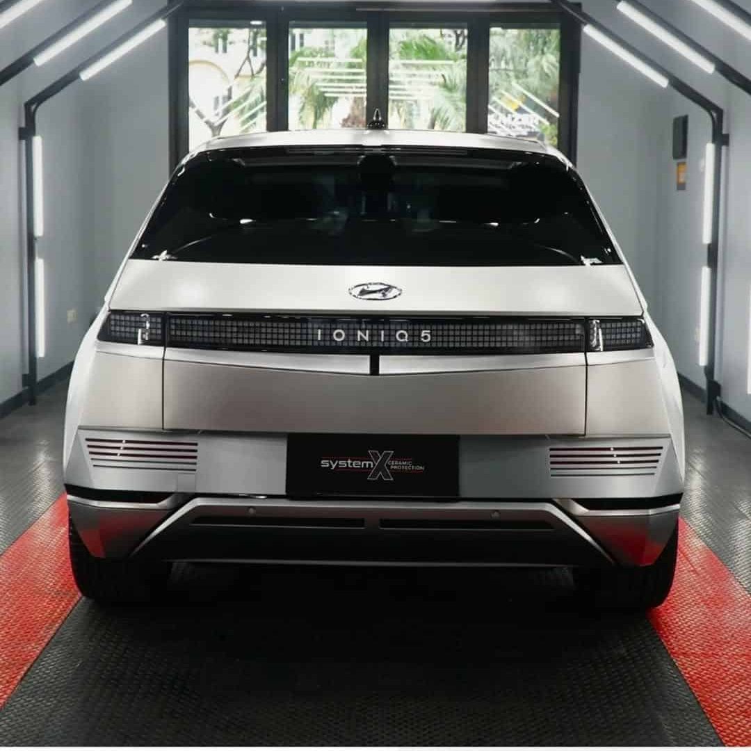 Kali ini Hyundai IONIQ5 di treatment dan proteksi paket System X Ceramic Protection Pro Ultimat (1)