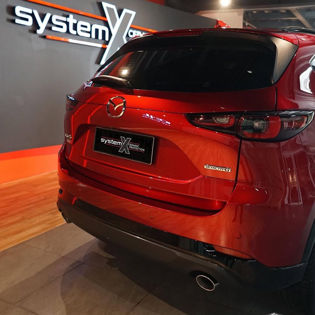 Mazda CX-5 Kuro setelah diproses Renew Spray Ceramic Coating.Untuk reservasi dan informasi lebih (1)