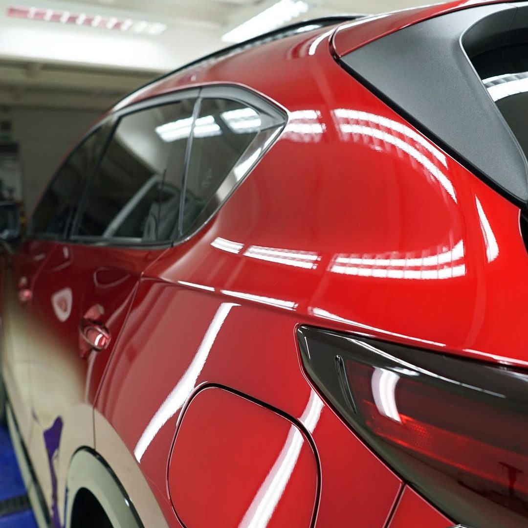 Mazda CX-5 Kuro setelah diproses Renew Spray Ceramic Coating.Untuk reservasi dan informasi lebih (2)