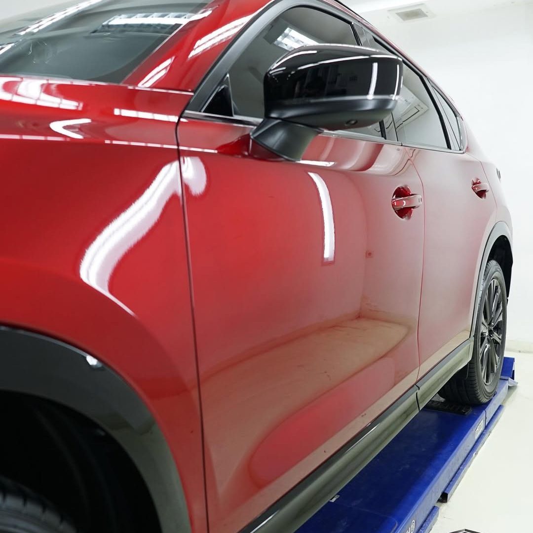 Mazda CX-5 Kuro setelah diproses Renew Spray Ceramic Coating.Untuk reservasi dan informasi lebih (3)