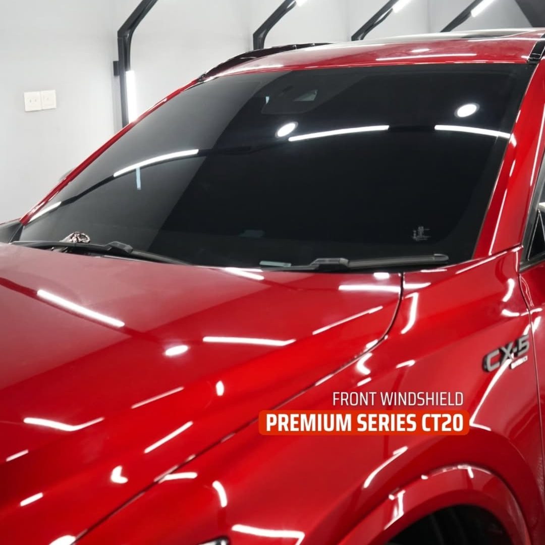 Mazda CX-5 upgrade ICE-µ Premium Window Film Front Windshield & SKKB Front Windshield CT20 kege (1)