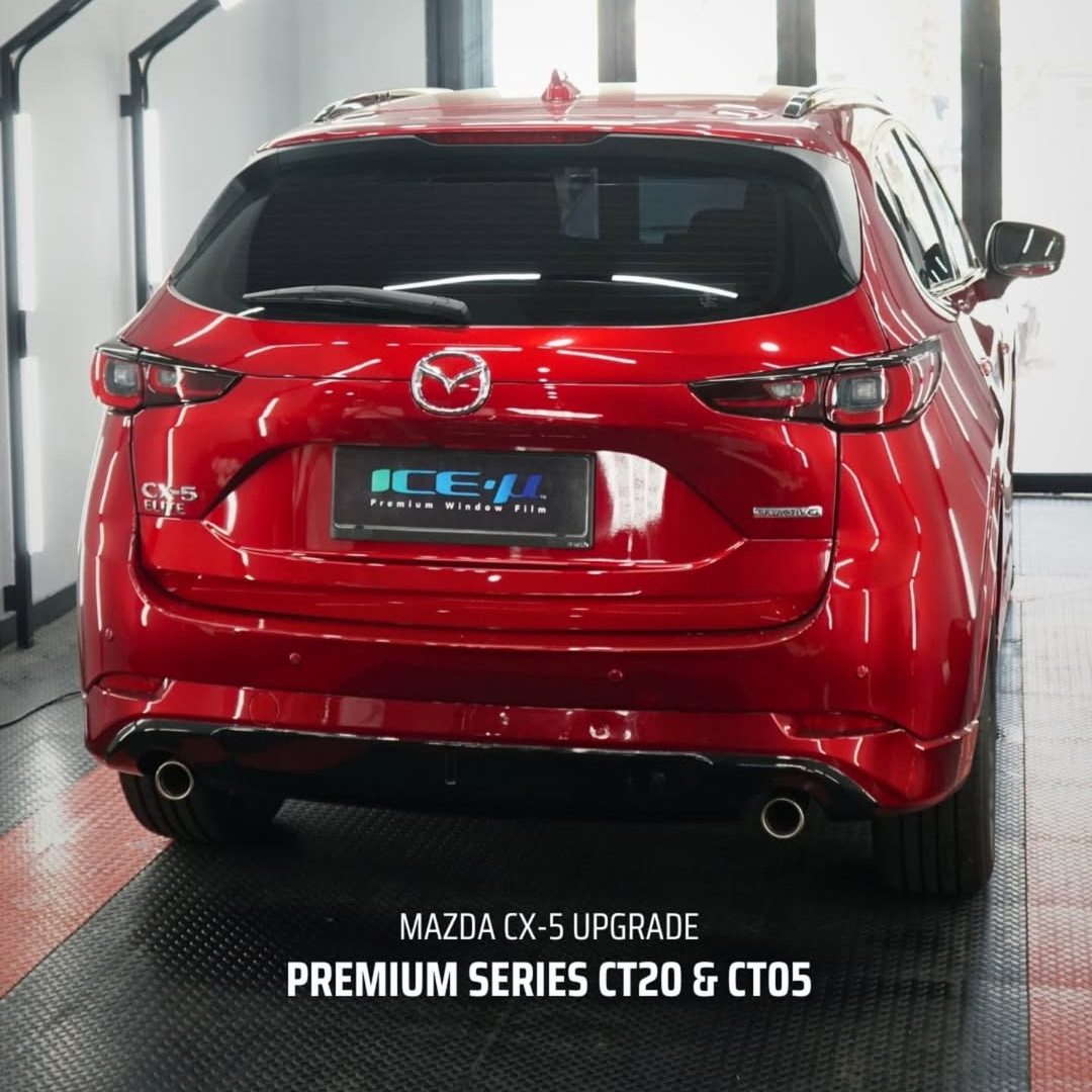 Mazda CX-5 upgrade ICE-µ Premium Window Film Front Windshield & SKKB Front Windshield CT20 kege (4)