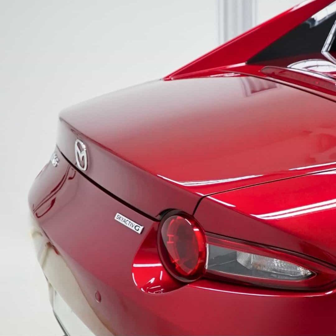 Mazda MX-5 Miata warna Soul Red Crystal Metallic ini makin menyala setelah di coating dengan Pro (2)