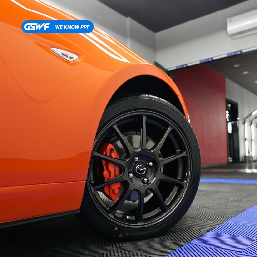 Mazda Miata MX5 ini sudah terlindungi maksimal dengan PPF GSWF Ultra Defender.Selain mempengaru (1)