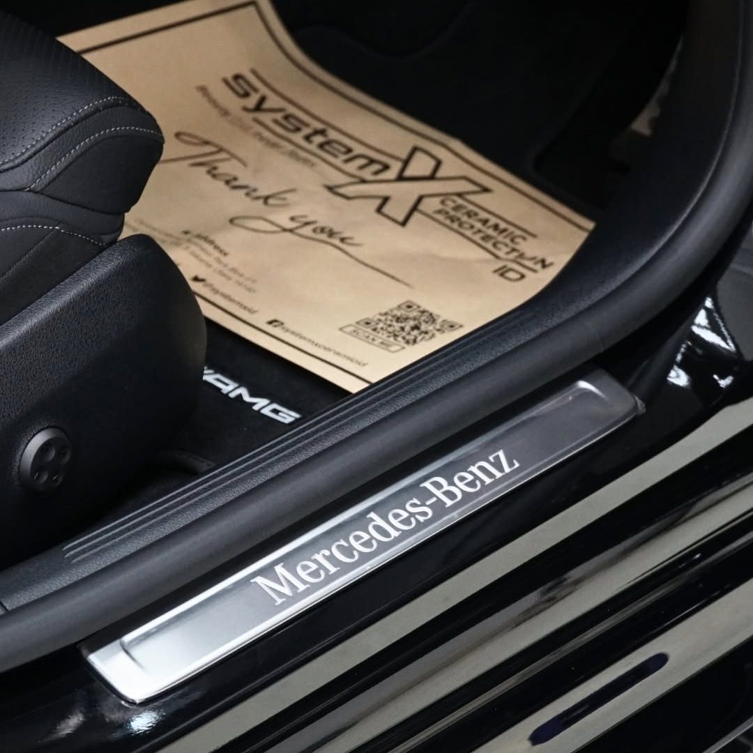 Mercy AMG C300 after coating Pro Ultimate Package Premium wash _Paint correction 3 steps Body co (3)