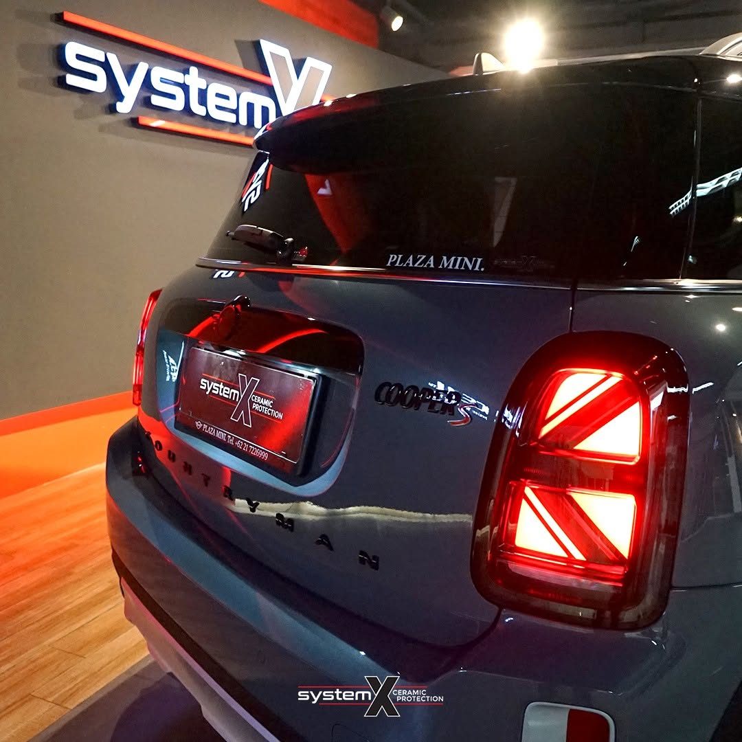 Mini Cooper Countryman ⚡ Coating by System X Ceramic Protection, Diamond Package ✨Mobil jadi mak (2)