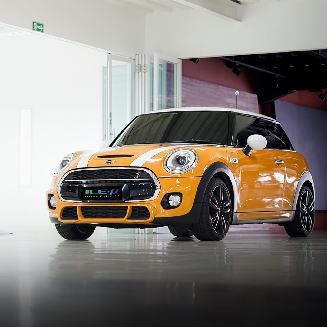 Mini Cooper S 🚘Depan CT40Samping & Belakang CT05Mau mobil kamu dipasang kaca film ICE-µ Premium