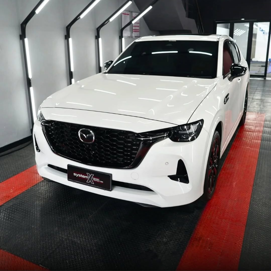 Mobil Mazda CX-60 ini ga khawatir lagi yellowingKalau udah diproteksi dengan System X Ceramic P (3)