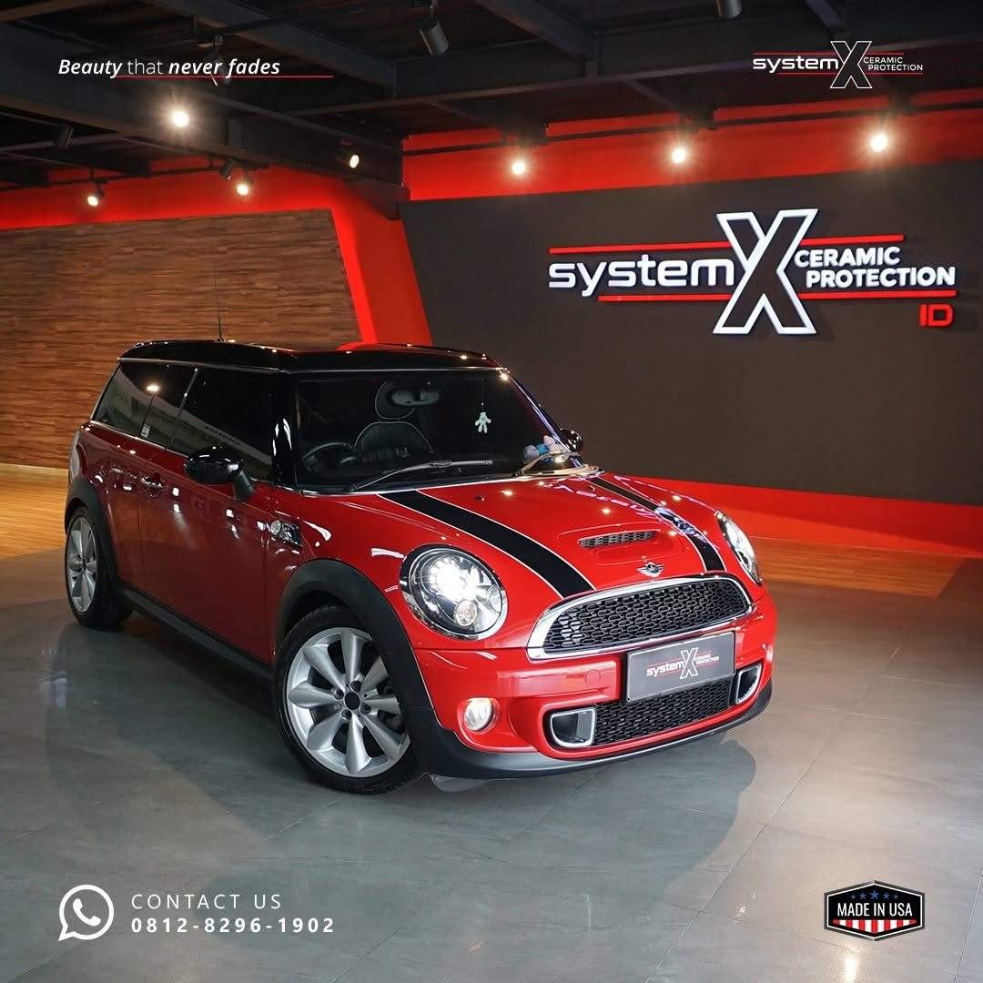 Mobil udah cakep sayang banget kalau gak diberikan perlindungan ekstra. Seperti Mini Cooper satu