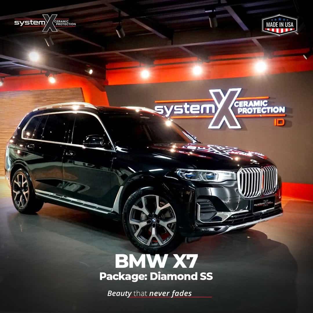 Paket Diamond SS dari System X Ceramic protection, gak perlu diragukan lagi kualitasnya.Udah pas