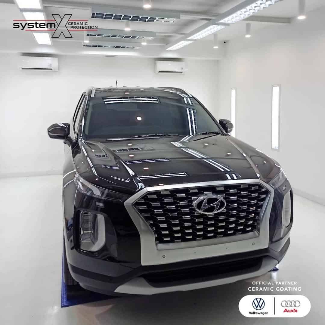 Tampil maksimal di jalanan, tidak peduli kondisi cuaca apapun. Coating System X Ceramic Protecti