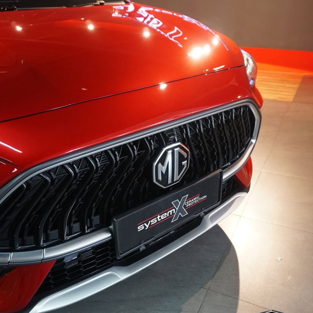 Tampilan MG HS i-Smart setelah coating dengan Paket Pro Premium. Udah kebayang kan gimana kilaun (2)