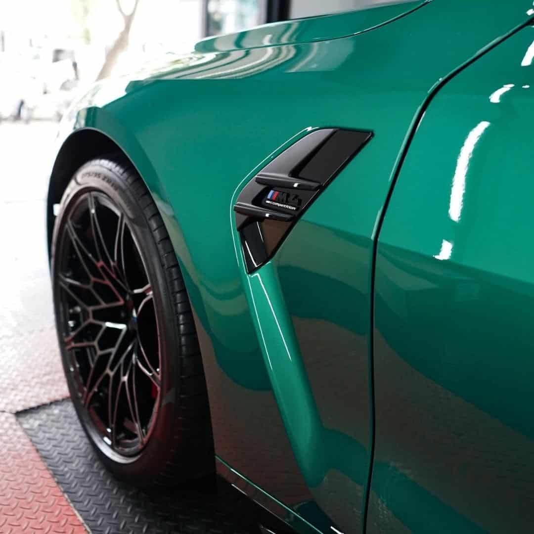The BMW 4 Series Convertible M Models Isle of Men Green Metallic, protected by GSWF PPF Defender (1)