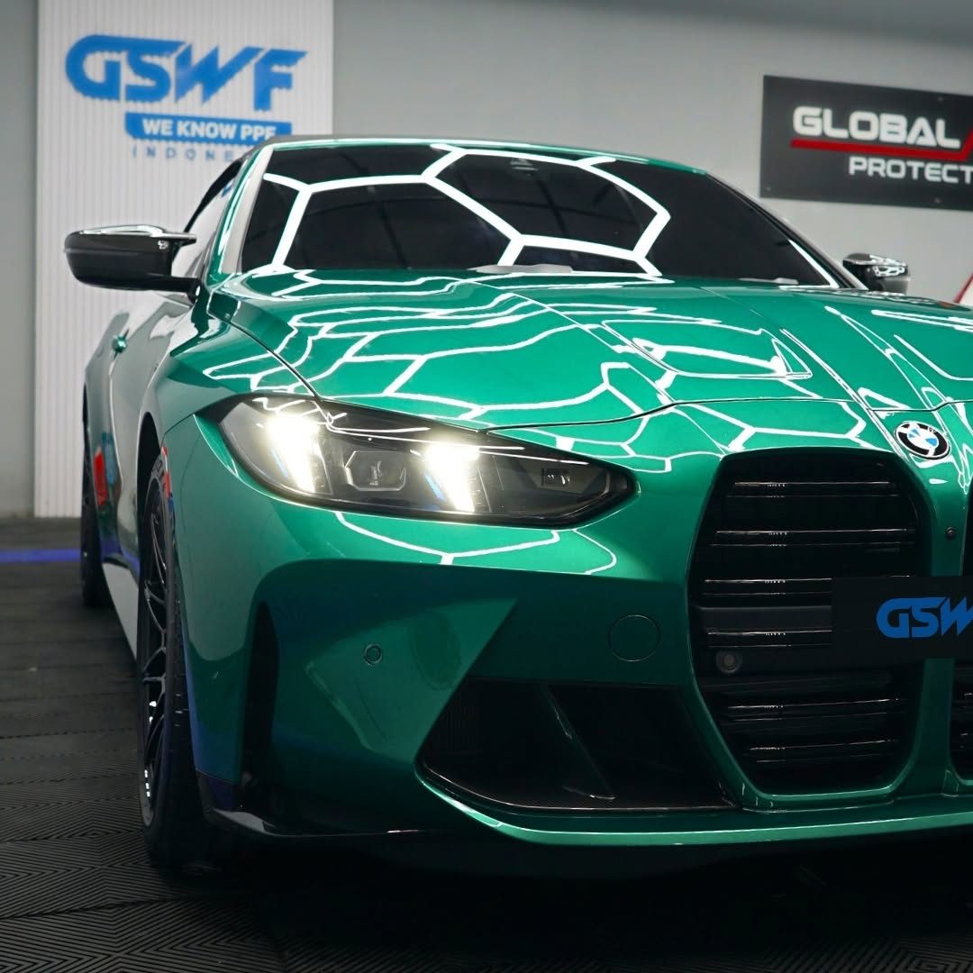 The BMW 4 Series Convertible M Models Isle of Men Green Metallic, protected by GSWF PPF Defender (2)