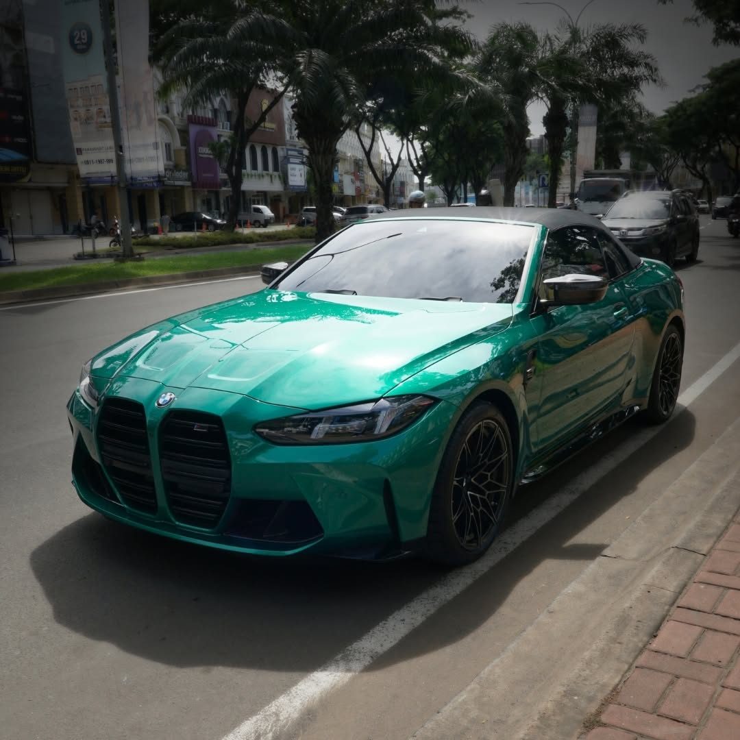 The BMW 4 Series Convertible M Models Isle of Men Green Metallic, protected by GSWF PPF Defender (5)