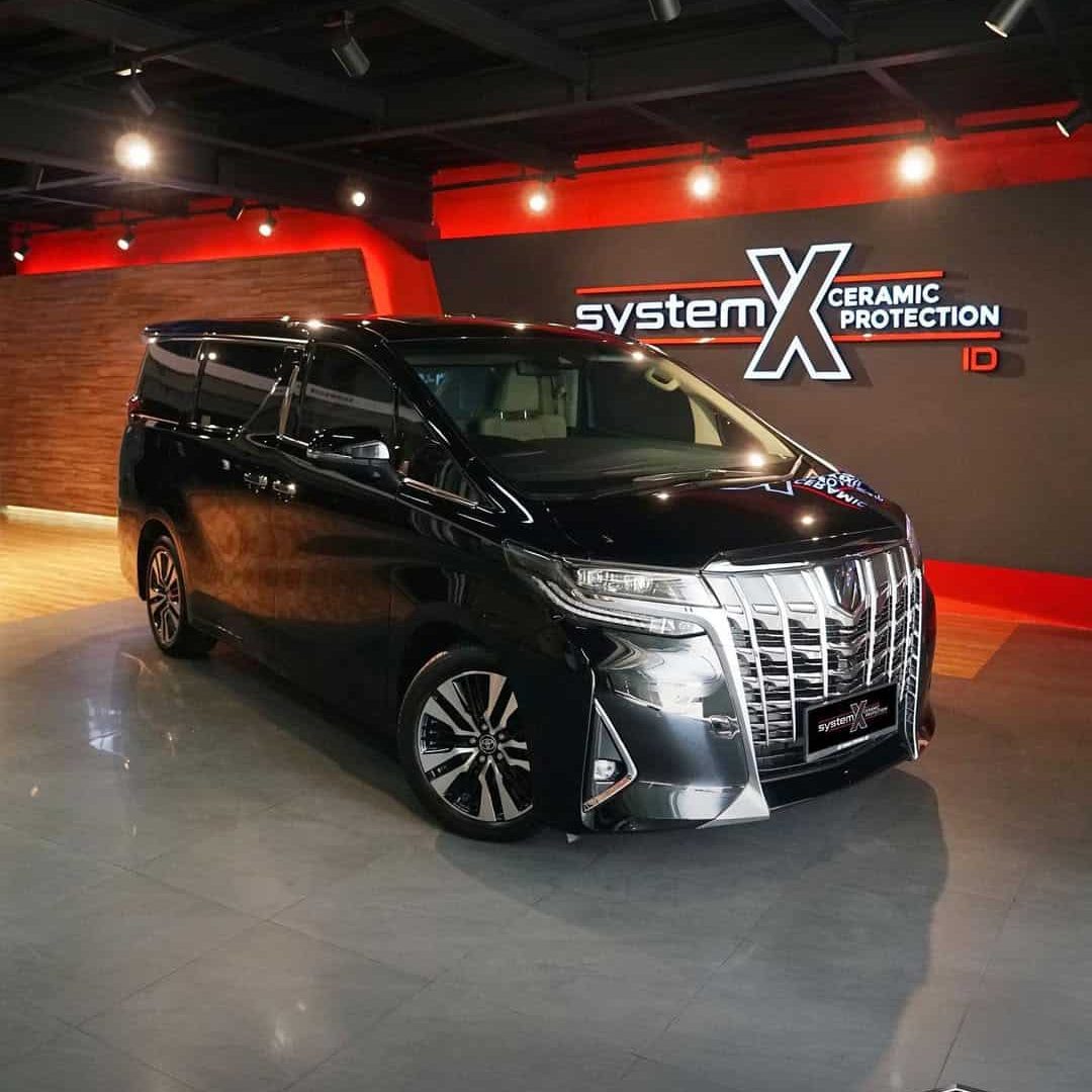 Toyota Alphard setelah maintenance pakai Renew spray coating oleh System X Indonesia, kinclongny (5)