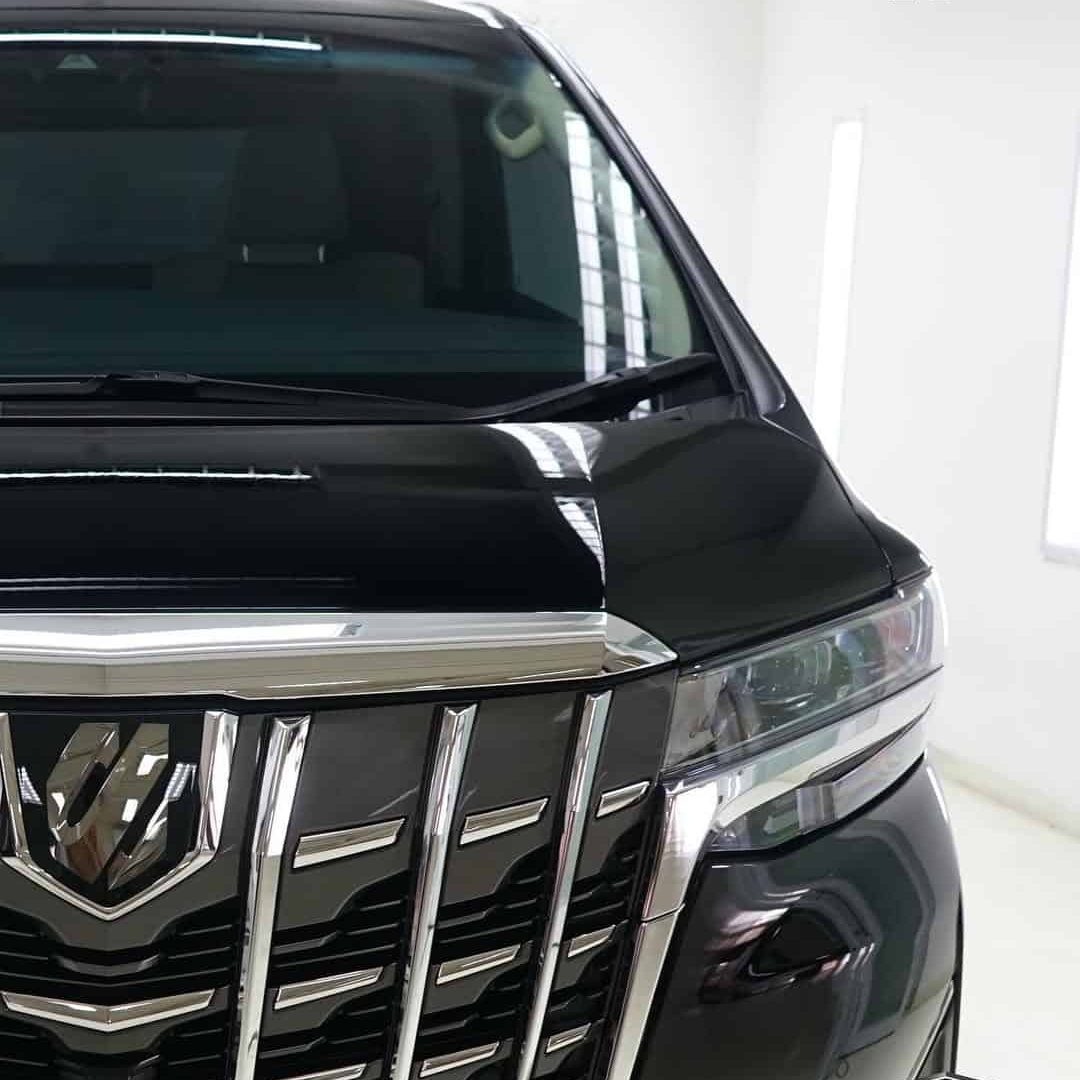 Toyota Alphard setelah maintenance pakai Renew spray coating oleh System X Indonesia, kinclongny