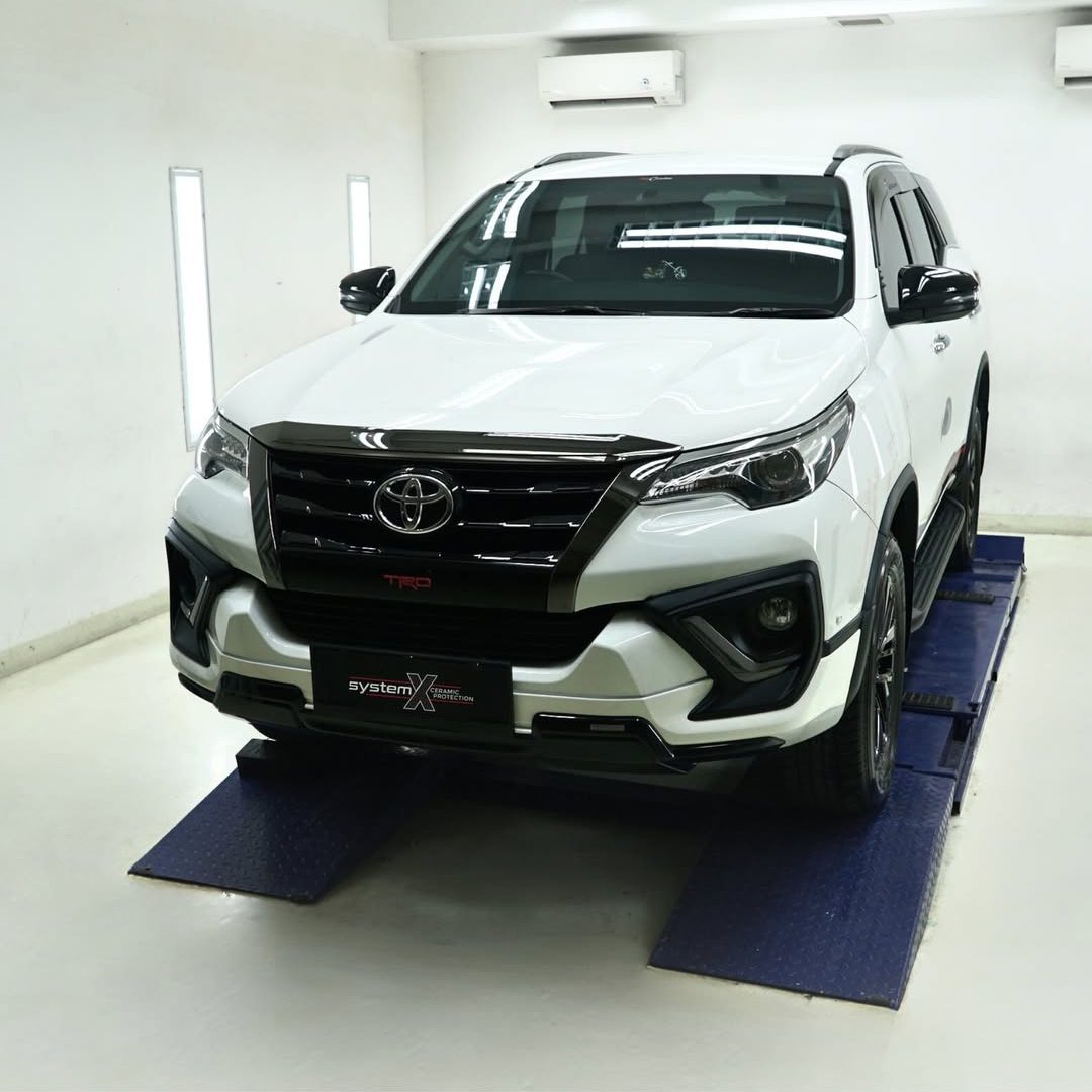 Toyota Fortuner after coating Pro Premium by System X.Reservation & More Information -📞 0812 82