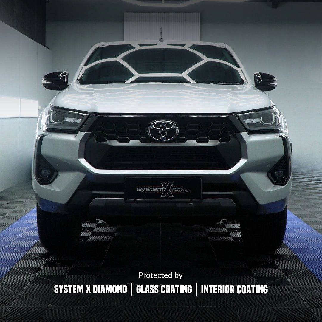 Toyota Hilux Protected by System X Ceramic Protection! 🛡️Lindungi lapisan cat mobil kesayanganm (9)