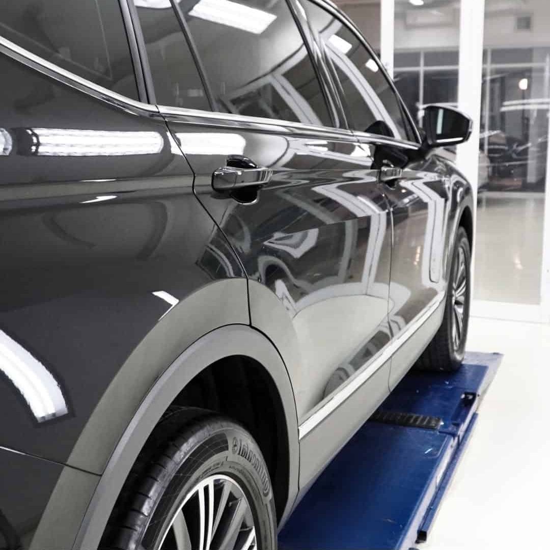 VW Tiguan Allspace after coating Diamond Package Premium wash _Paint correction 3 steps Body coa (2)