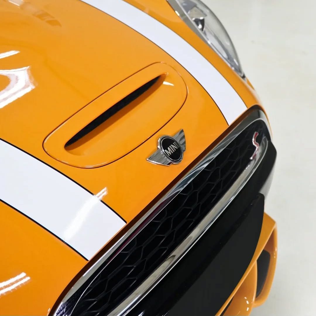 Yellow Mini Cooper S.Protect by System X Pro UltimateReservation & More Information -📞 0812 82 (2)